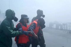 经“绿色通道”实施快速后送……练习训